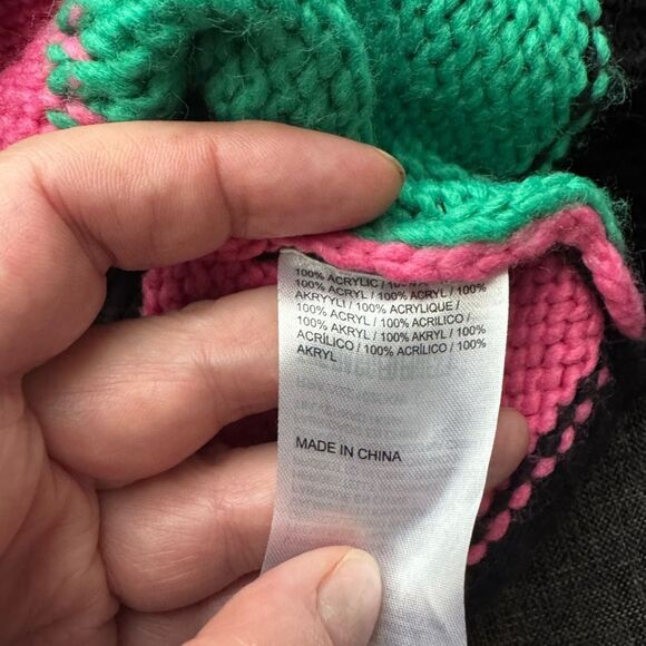 The Ragged Priest Triple Skull Intarsia Jumper – Multicolor – Size XS - Picture 11 of 13